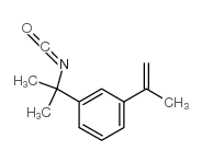 3-异丙基-二甲基苄基异氰酸酯TMI结构式