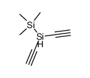 2,2-diethynyl-1,1,1-trimethyldisilane Structure