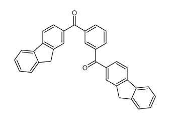 [3-(9H-fluorene-2-carbonyl)phenyl]-(9H-fluoren-2-yl)methanone Structure