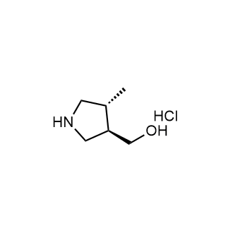 ((3R,4R)-4-甲基吡咯烷-3-基)甲醇盐酸盐图片