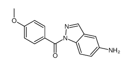 1-(p-Anisoyl)-1H-indazol-5-amine Structure