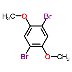 1,4-Dibromo-2,5-dimethoxybenzene structure