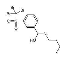 N-butyl-3-(tribromomethylsulfonyl)benzamide Structure