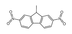 9-methyl-2,7-dinitro-fluorene结构式