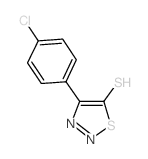 4-(4-CHLOROPHENYL)-1,2,3-THIADIAZOLE-5-THIOL picture