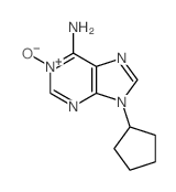 9H-Purin-6-amine,9-cyclopentyl-, 1-oxide picture