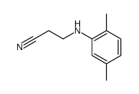 3-[(2,5-DIMETHYLPHENYL)AMINO]PROPANENITRILE picture