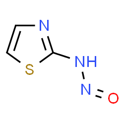 2-Thiazolamine,N-nitroso- Structure