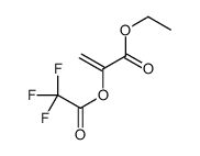 ethyl 2-(2,2,2-trifluoroacetyl)oxyprop-2-enoate Structure