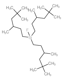 Silane,fluorotris(3,5,5-trimethylhexyl)-结构式