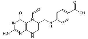 5-Formyltetrahydropteroic Acid Structure