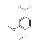 dichloro-(3,4-dimethoxyphenyl)phosphane结构式