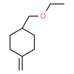 1-Ethoxymethyl-4-methylenecyclohexane Structure