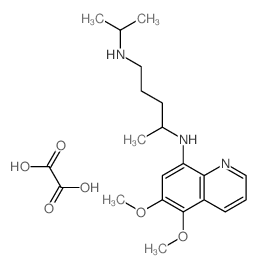 N~4~-(5,6-Dimethoxyquinolin-8-yl)-N~1~-isopropylpentane-1,4-diamine structure