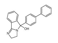 5-(4-phenylphenyl)-2,3-dihydroimidazo[1,2-b]isoindol-5-ol Structure