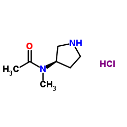 Acetamide,N-methyl-N-(3R)-3-pyrrolidinyl-(9CI) picture