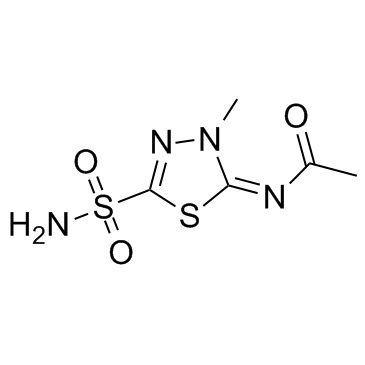 Methazolamide structure