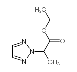 2H-1,2,3-Triazole-2-aceticacid,alpha-methyl-,ethylester(9CI) Structure