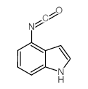 4-Isocyanato-1H-indole structure