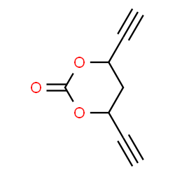 1,3-Dioxan-2-one, 4,6-diethynyl- (9CI)结构式