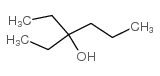 3-Hexanol, 3-ethyl- Structure