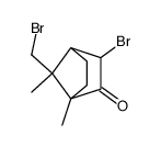 3-BROMO-7-(BROMOMETHYL)-1,7-DIMETHYLBICYCLO[2.2.1]HEPTAN-2-ONE结构式