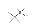 tert-butyltrifluorosilane Structure