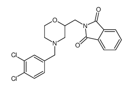 2-[4-(3,4-Dichloro-benzyl)-morpholin-2-ylmethyl]-isoindole-1,3-dione picture