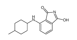 4-[(4-methylcyclohexyl)amino]isoindole-1,3-dione Structure