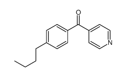 (4-butylphenyl)-pyridin-4-ylmethanone结构式