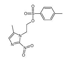 2-(5-methyl-2-nitroimidazol-1-yl)ethyl 4-methylbenzenesulfonate结构式