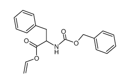 N-Benzyloxycarbonyl-DL-phenylalaninvinylester Structure