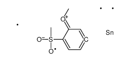 (3-methoxy-4-methylsulfonylphenyl)-trimethylstannane Structure