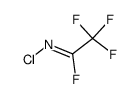 N-Chlor-1,2,2,2-tetrafluorethanimin Structure