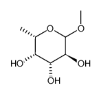甲基-L-吡喃岩藻结构式