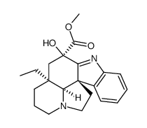 hydroxy-16 dehydro-1 vincadifformine Structure