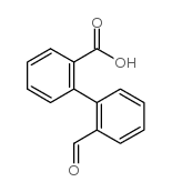 2’-甲酰(1,1’-联苯)-2-羧酸结构式