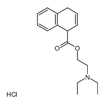 1,4-dihydro-[1]naphthoic acid-(2-diethylamino-ethyl ester), hydrochloride Structure