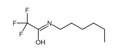 N-Hexyltrifluoroacetamide结构式