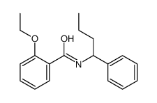 2-ethoxy-N-(1-phenylbutyl)benzamide结构式