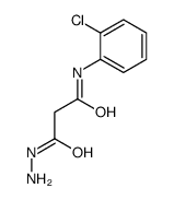 N-(2-chlorophenyl)-3-hydrazinyl-3-oxopropanamide Structure