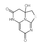 2a-hydroxy-2a,3-dihydro-2H,5H-1-thia-5,8,8b-triaza-acenaphthylene-4,7-dione Structure