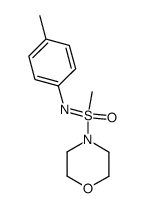 N-(p-tolyl)methanesulfonimidomorpholide结构式