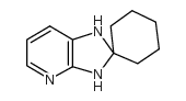 1′,3′-二氢螺[环己烷-1,2′-[2H]咪唑并[4,5-b]吡啶]结构式