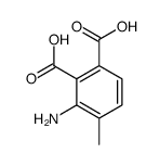 1,2-Benzenedicarboxylicacid,3-amino-4-methyl-(9CI)结构式