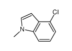 4-chloro-1-methyl-1H-indole structure