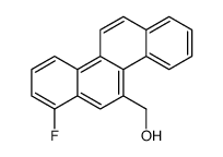 5-Chrysenemethanol, 7-fluoro- Structure