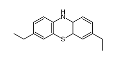 3,7-diethyl-10,10a-dihydro-4aH-phenothiazine结构式