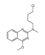 N-(4-chlorobutyl)-4-methoxy-N-methylquinazolin-2-amine Structure