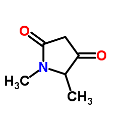 1,5-Dimethyl-2,4-pyrrolidinedione structure